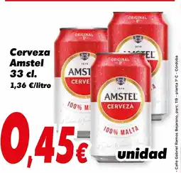 Proxi AMSTEL Cerveza oferta