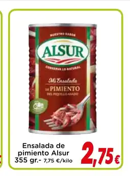 Proxi ALSUR Ensalada de pimiento oferta