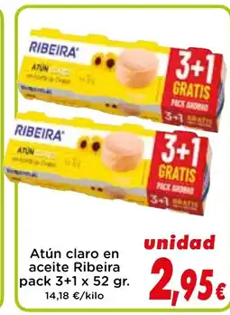 Proxi RIBEIRA Atún claro en aceite oferta