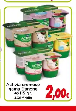 ACTIVIA cremoso gama