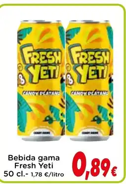 Proxi FRESH YETI Bebida gama oferta
