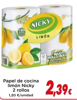 Proxi NICKY Papel de cocina limón oferta