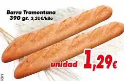 Proxi Barra Tramontana oferta