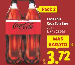 Lidl COCA COLA Coca Cola Zero oferta