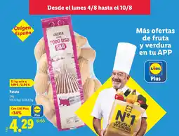 Lidl Patata oferta