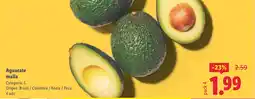 Lidl Aguacate malla oferta