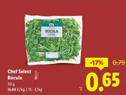 Lidl Chef Select Rúcula oferta