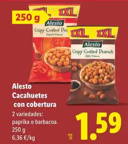 Lidl ALESTO Cacahuetes con cobertura oferta
