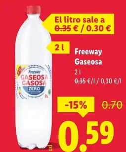 Lidl FREEWAY Gaseosa oferta