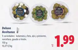 Lidl DELUXE Aceitunas oferta