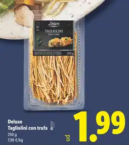 Lidl DELUXE Tagliolini con trufa oferta