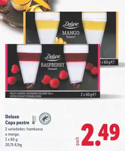 Lidl DELUXE Copa postre oferta