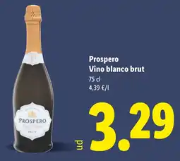 Lidl Prospero Vino blanco brut oferta
