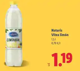 Lidl Naturis Vitea limón oferta