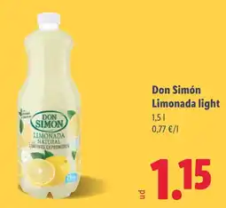 Lidl DON SIMON Limonada light oferta