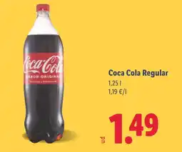 Lidl COCA COLA Regular oferta
