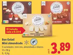 Lidl BON GELATI Mini almendrado oferta