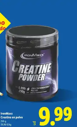 Lidl IRONMAXX Creatina en polvo oferta