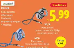 Lidl ZOOFARI Correa oferta