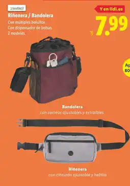 Lidl ZOOFARI Riñonera / Bandolera oferta