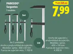 Lidl PARKSIDE Sargentos oferta