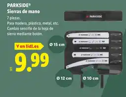 Lidl PARKSIDE Sierras de mano oferta