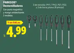 Lidl PARKSIDE Destornilladores oferta
