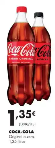 Supermercados Lupa COCA-COLA Original o zero, oferta