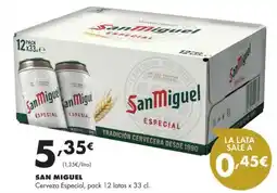 SAN MIGUEL Cerveza Especial