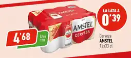 Supermercados Deza AMSTEL Cerveza oferta