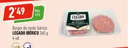Supermercados Deza LEGADO IBÉRICO Burger de cerdo ibérico oferta