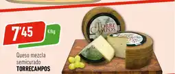 Supermercados Deza TORRECAMPOS Queso mezcla semicurado oferta
