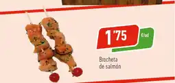 Supermercados Deza Brocheta de salmón oferta