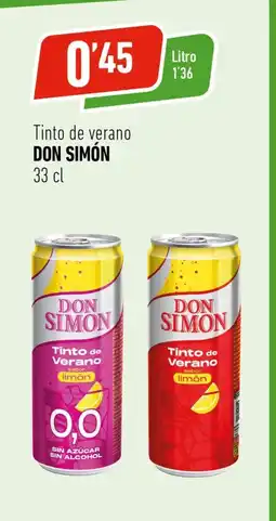 Supermercados Deza DON SIMÓN Tinto de verano oferta
