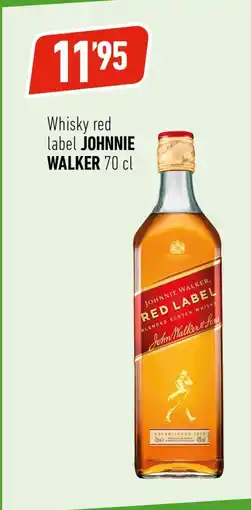 Supermercados Deza JOHNNIE WALKER Whisky red label oferta