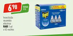 Supermercados Deza RAID Insecticida recambio eléctrico oferta