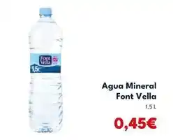 Cash Unide Font vella - agua mineral oferta