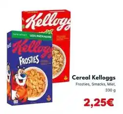 Cash Unide Kellogg's - cereal oferta
