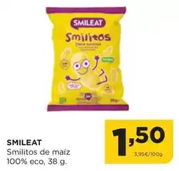 Alimerka Smileat - smilitos de maíz 100% eco oferta
