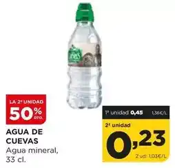 Alimerka Agua de cuevas - agua mineral oferta