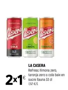 Coviran La casera - refresc llimona zero oferta