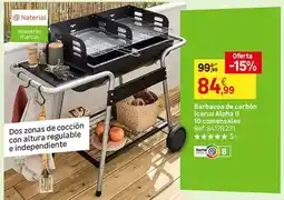 Leroy Merlin Icarus - barbacoa de carbón learn alpha ii 10 connesales oferta