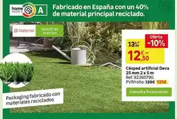 Leroy Merlin Home - cêsped artificial deva 25 mm 2x 2 x 5 m oferta