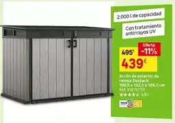 Leroy Merlin Home - acón de exterior de resina oferta
