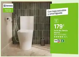 Leroy Merlin Senseo - pack wc remix blanco oferta
