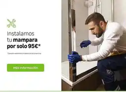 Leroy Merlin Solo - instalamos tu mampara por oferta