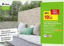 Leroy Merlin Home - azulejo porcelanico peak efecto emperdado boje oferta