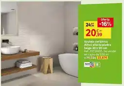 Leroy Merlin Home - azulegia ceramico athos efecto piedra baies oferta