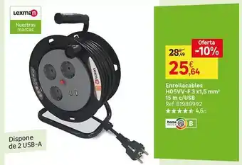 Leroy Merlin Lexman - enrollacables oferta