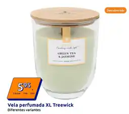 Action Vela perfumada XL Treewick oferta